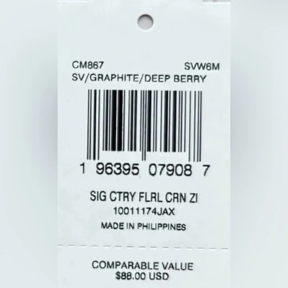 COACH Corner Zip Wristlet Wallet Limited Edition Country Floral Print CM867 NWT - Picture 7 of 7